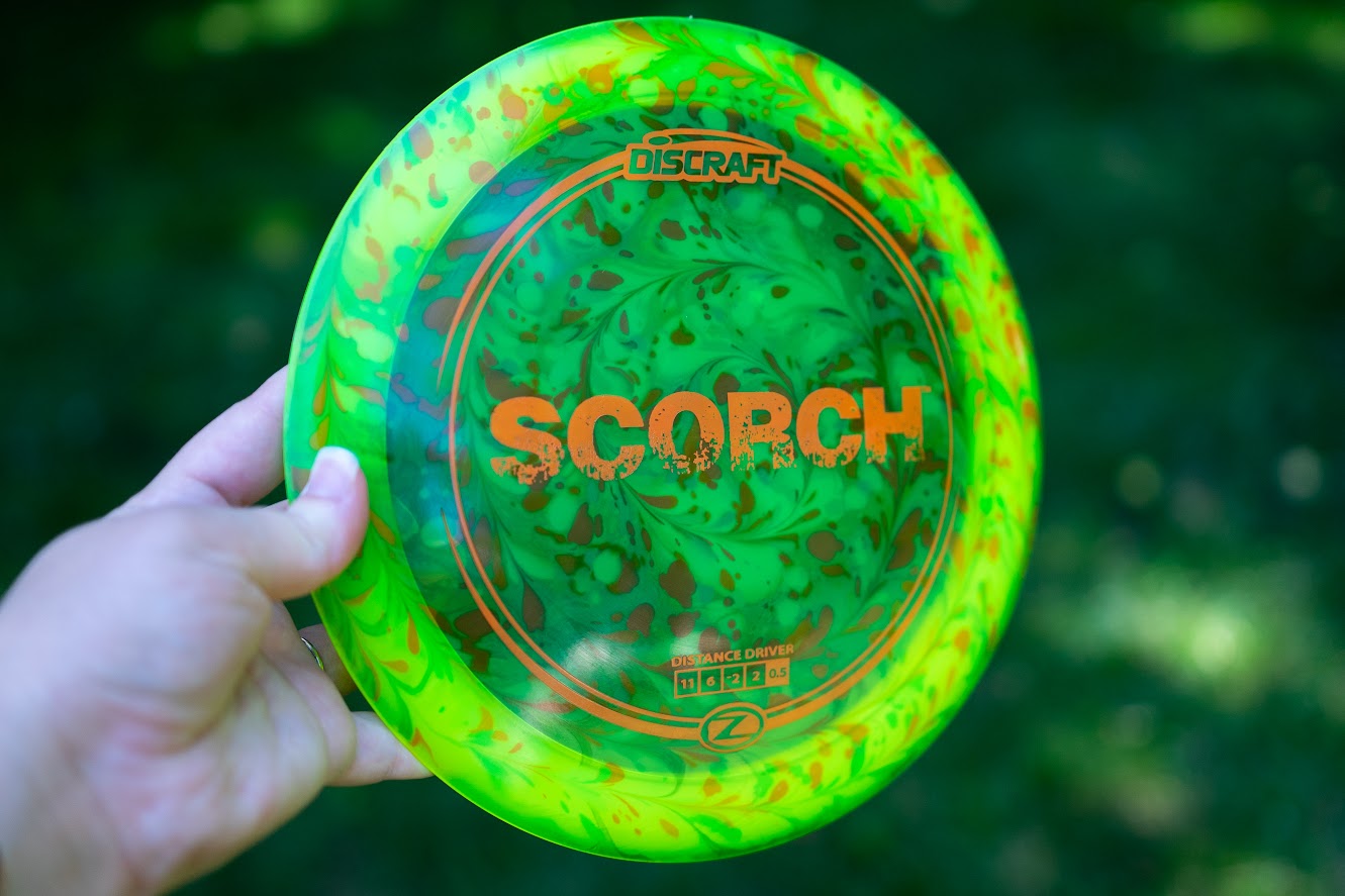 Discraft Scorch – Orange Dot Swirl