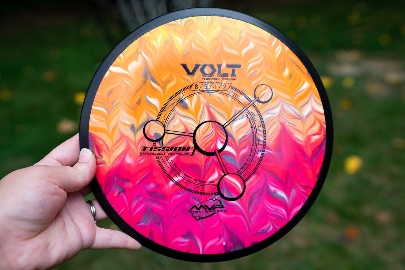 MVP Volt – Pink & Orange Feather Gradient