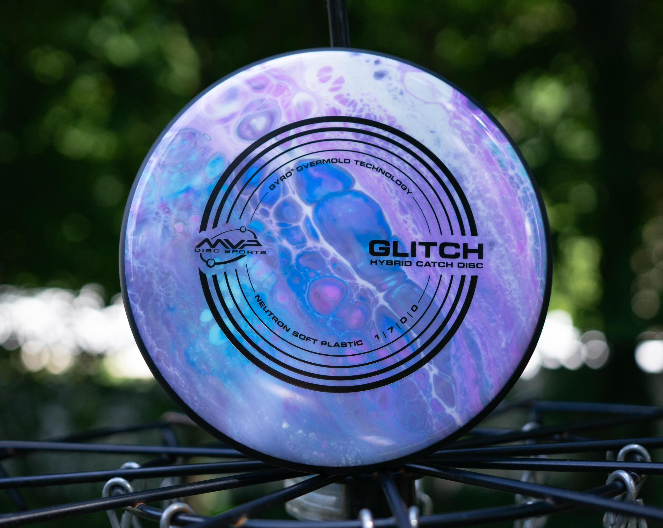 MVP Glitch – Blue & Purple Cell Dye