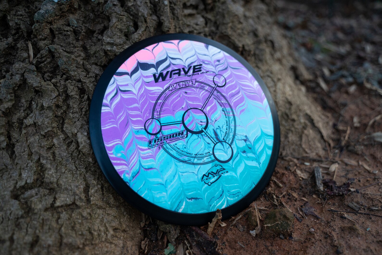 MVP Fission Wave – Purple, Blue, & Turquoise Feather