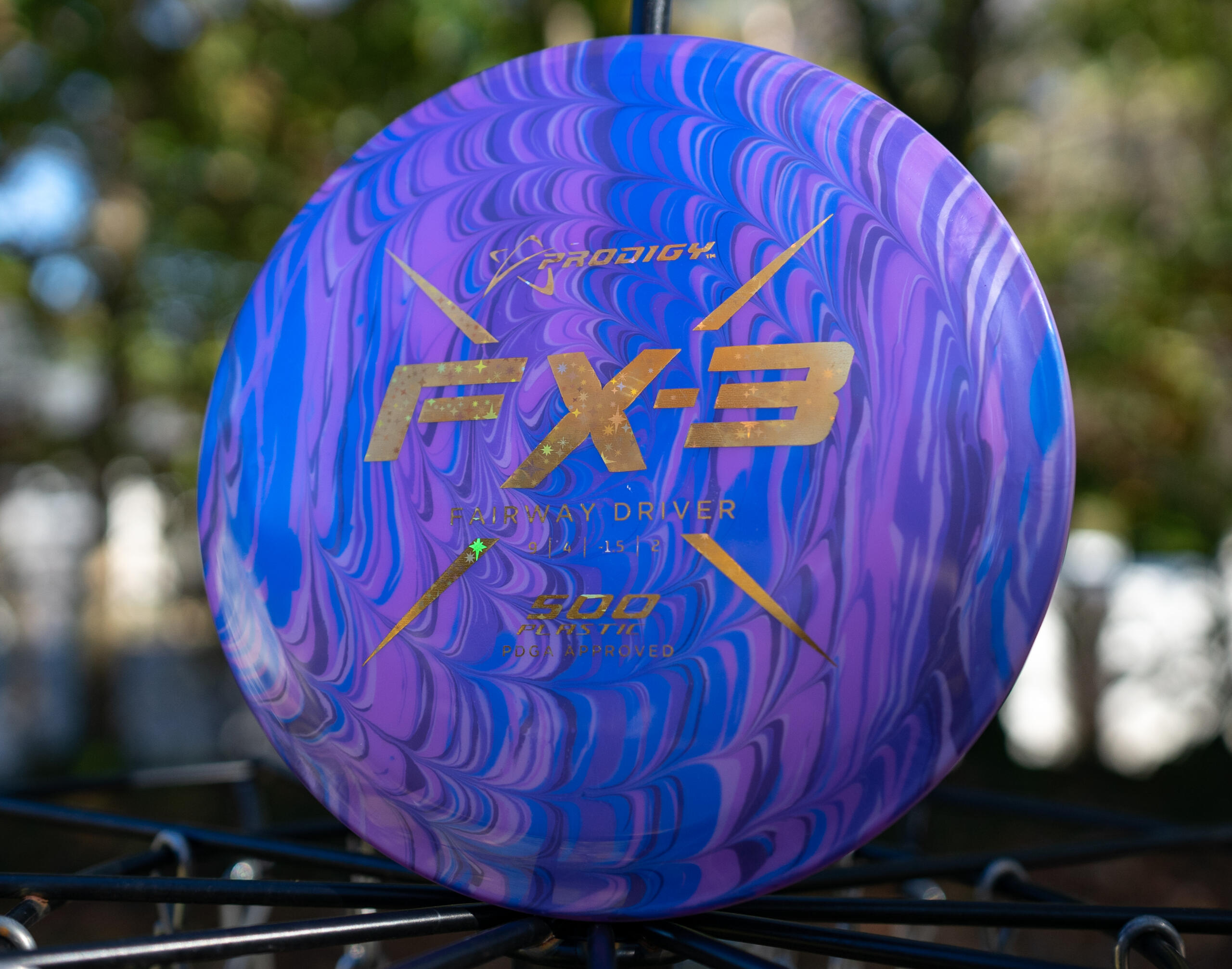 Prodigy FX-3 – Blue & Purple Swirl