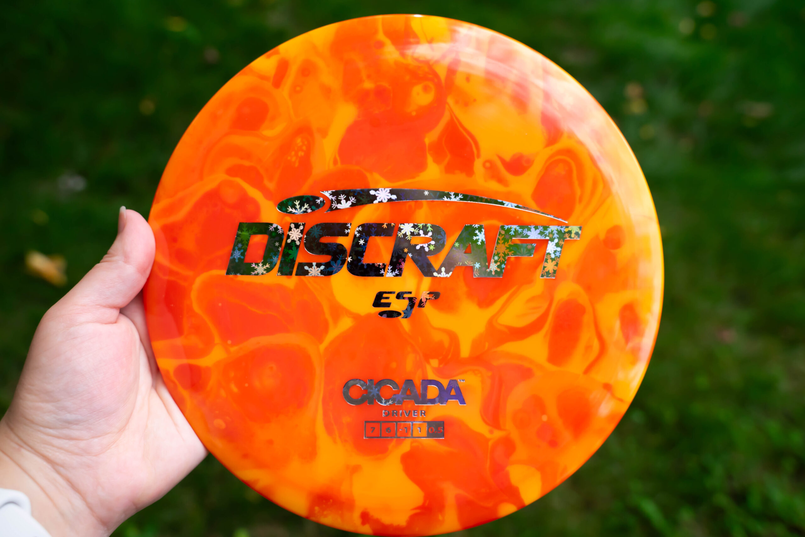 Discraft ESP Cicada – Orange Cell Dye