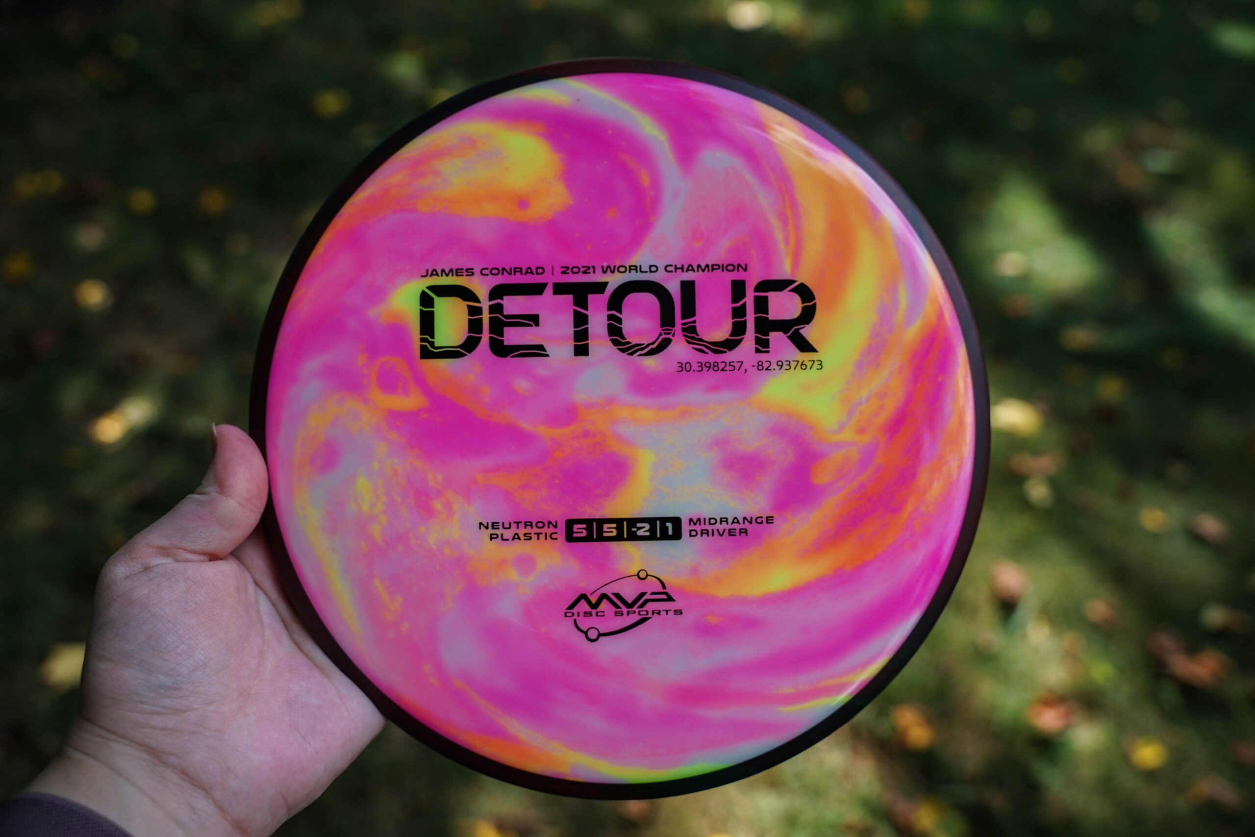 MVP Neutron Detour – Pink & Yellow Swirly Dye
