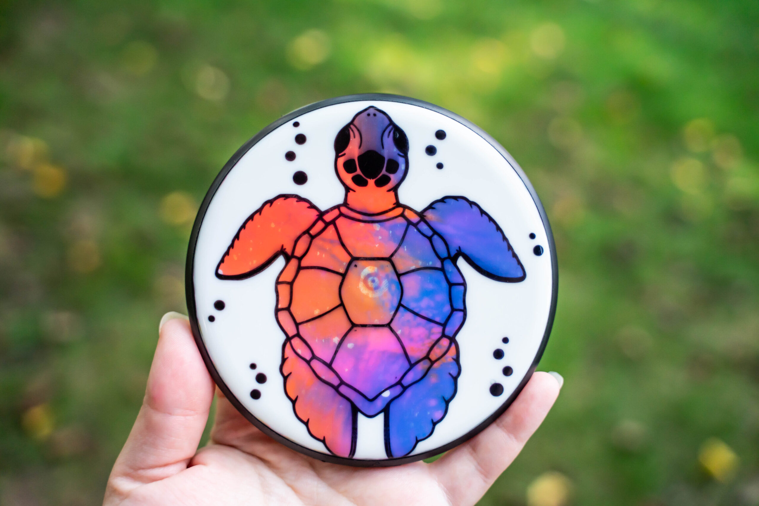 MVP Neutron Nano – Orange & Purple Sea Turtle